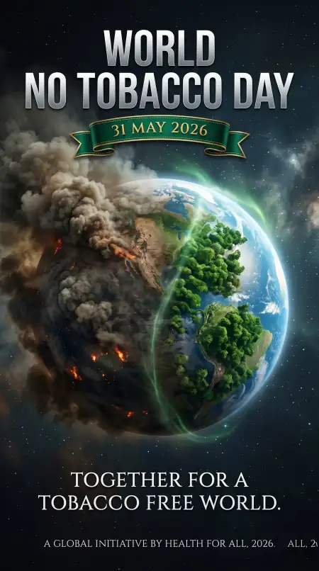 World No Tobacco Day 2026 Stop Tobacco Use - Free World No Tobacco Day 2026 Download