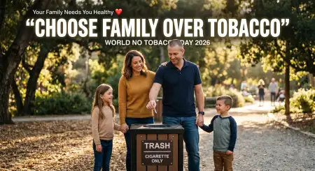World No Tobacco Day 2026 Tobacco Free Lifestyle Poster - Free World No Tobacco Day 2026 Download