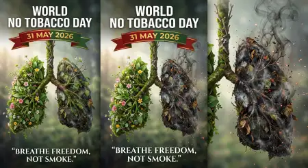 World No Tobacco Day 2026 Viral Social Media Design - Free World No Tobacco Day 2026 Download
