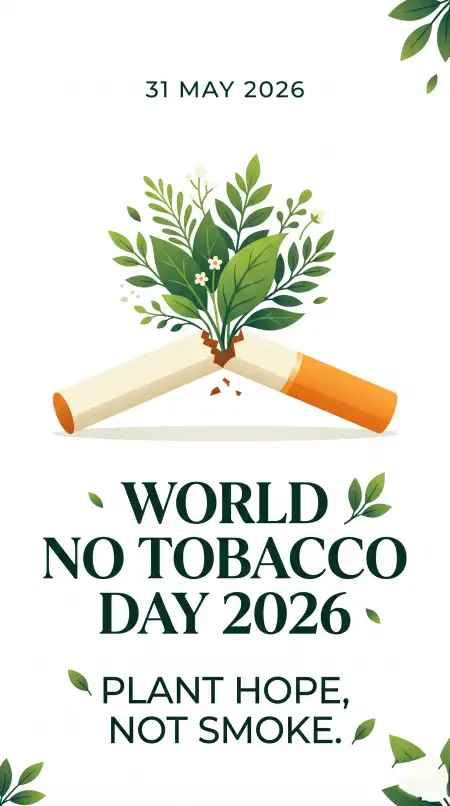 World No Tobacco Day 2026 - Free World No Tobacco Day 2026 Download