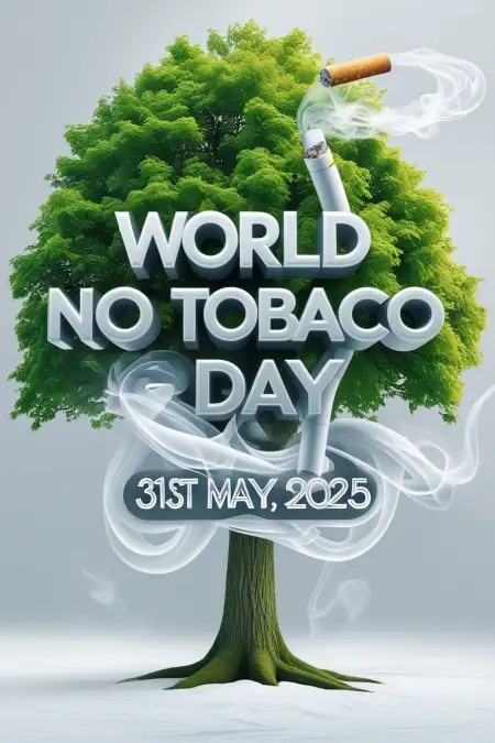 World No Tobacco Day Reel Background Image - Free Related Background Image