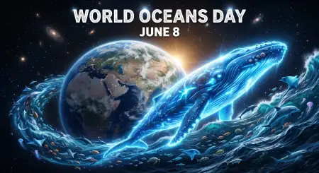 World Oceans Day Facebook Post Images - Free World Oceans Day Social Media Post Download