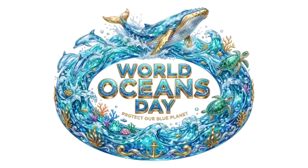 World Oceans Day Png Artwork Transparent - Free World Oceans Day Png Download