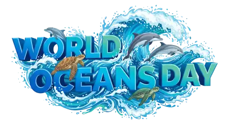World Oceans Day Png Celebration Design - Free World Oceans Day Png Download