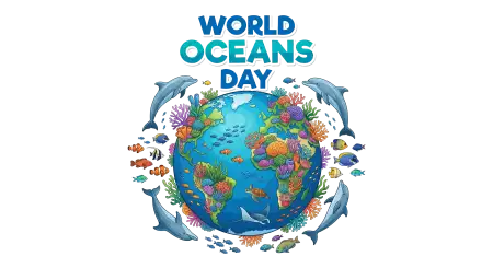 World Oceans Day Png Clipart Transparent - Free World Oceans Day Png Download