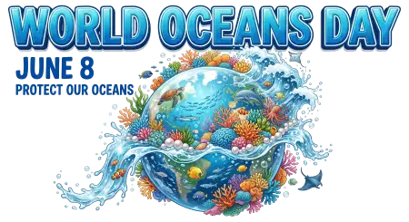 World Oceans Day Png Ocean Awareness Clipart - Free World Oceans Day Png Download