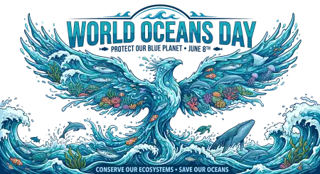 World Oceans Day Png Save The Ocean Artwork - Free World Oceans Day Png Download