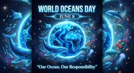 World Oceans Day Social Media Post For Community Awareness - Free World Oceans Day Social Media Post Download