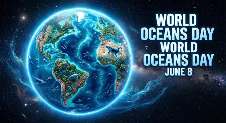 World Oceans Day Social Media Post For Twitter X - Free World Oceans Day Social Media Post Download