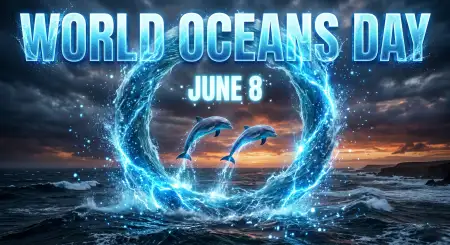 World Oceans Day Social Media Promotion Ideas - Free World Oceans Day Social Media Post Download