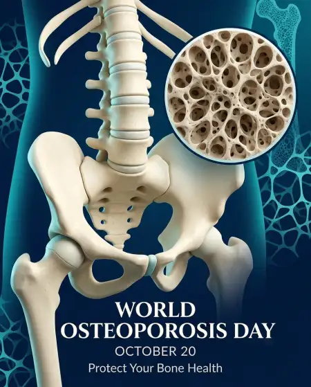 world osteoporosis day banner png - World Osteoporosis Day 2026