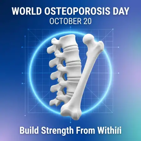 world osteoporosis day instagram post template - World Osteoporosis Day 2026