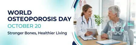 world osteoporosis day typography design - World Osteoporosis Day 2026
