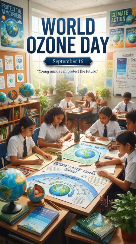 world ozone day 2026 essay for school students - World Ozone Day 2026