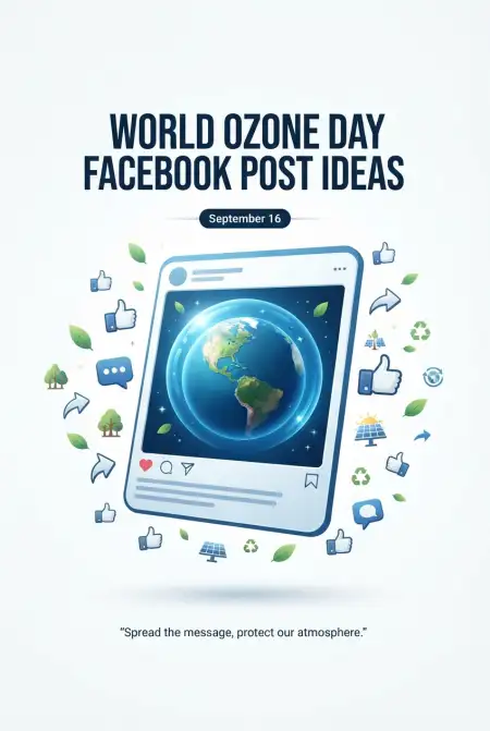 world ozone day 2026 facebook post ideas - World Ozone Day 2026