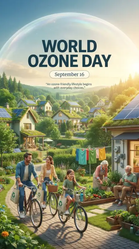 world ozone day 2026 green lifestyle tips - World Ozone Day 2026