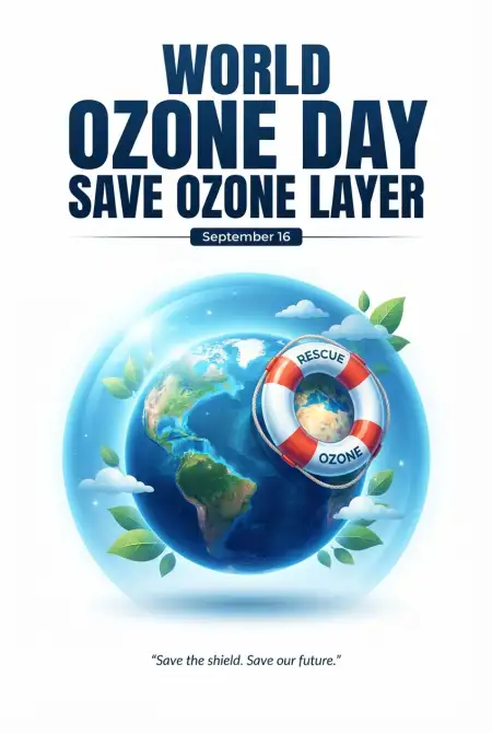 world ozone day 2026 save ozone layer - World Ozone Day 2026