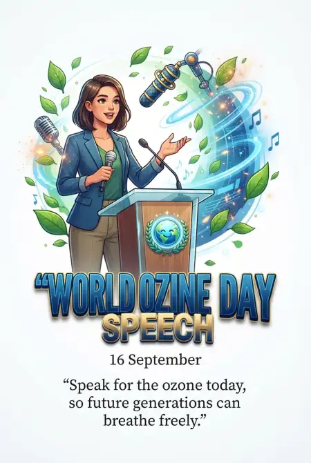 world ozone day 2026 short speech - World Ozone Day 2026