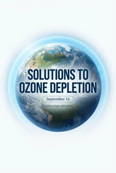 world ozone day 2026 solutions to ozone depletion - World Ozone Day 2026