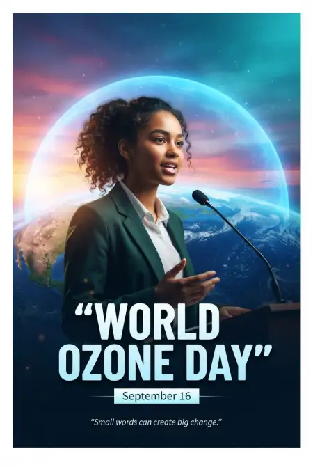 world ozone day 2026 speech for students - World Ozone Day 2026