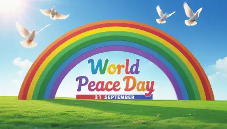 World Peace Day Creative Drawing Ideas For Kids - Free World Peace Day Download