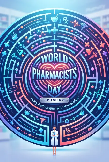 world pharmacists day poster for pharmacy students