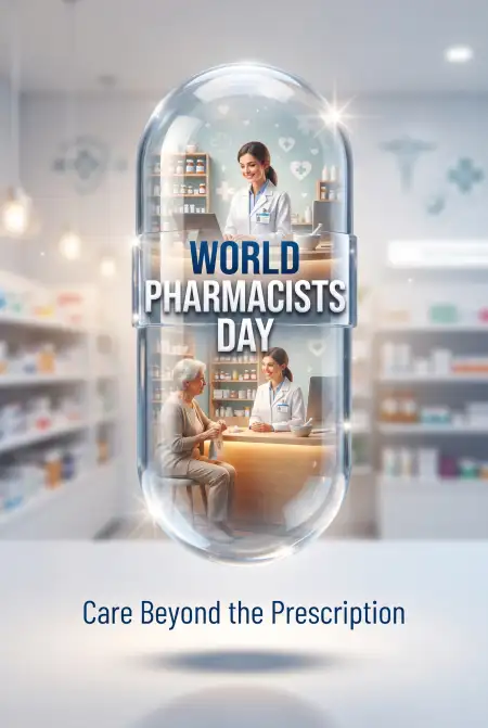 world pharmacists day professional poster design