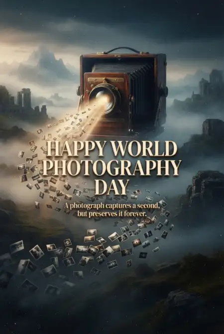 Free World Photography Day 2026 4k Wallpaper Image Download