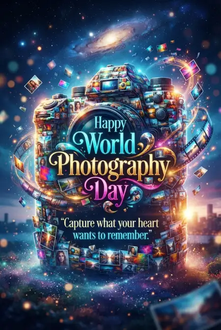 Free World Photography Day 2026 Creative Photography Artwork Image Download