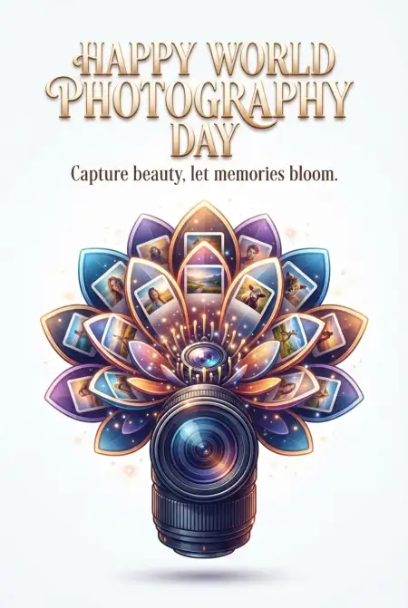 Free World Photography Day 2026 Photography Vector Design Image Download