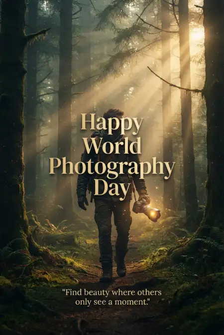 Free World Photography Day 2026 Png Images Image Download