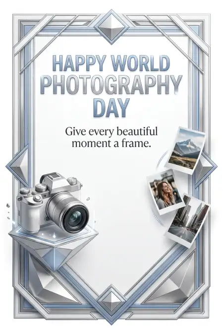 Free World Photography Day 2026 Shareable Images Image Download