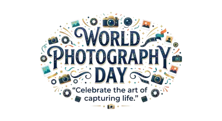 World Photography Day Celebration Poster Png - Free World Photography Day Png Download