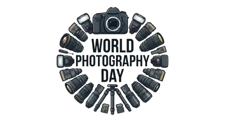 World Photography Day Dslr Camera Png - Free World Photography Day Png Download