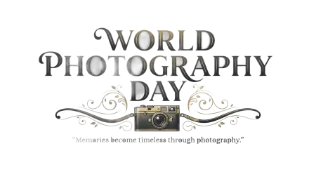 World Photography Day Facebook Greeting Post Png - Free World Photography Day Png Download