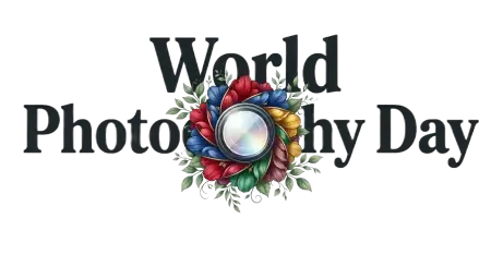 World Photography Day Floral Social Media Png - Free World Photography Day Png Download