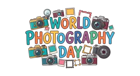 World Photography Day Illustration Png - Free World Photography Day Png Download