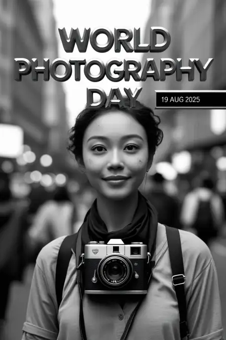 World Photography Day Shayari In Hindi - Free World Photography Day Download