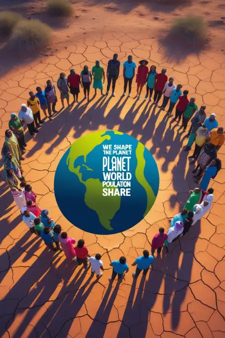 World Population Day 2025 Photo Without Text - Free Orld Population Day Download