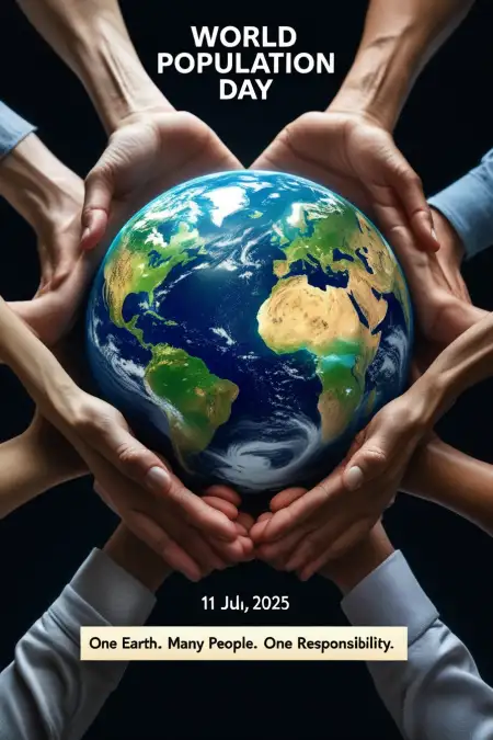 World Population Day 2025 Picture For Social Media - Free Orld Population Day Download