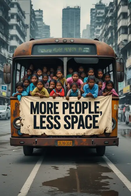  World Population Day 2025 Poster For School Use - Free Orld Population Day Download