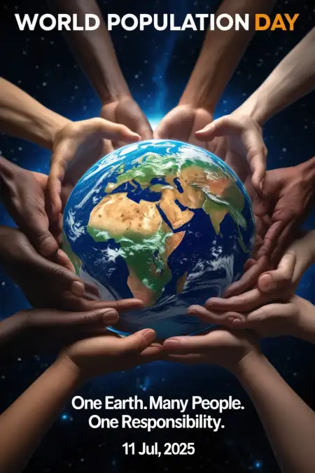 World Population Day 2025 Theme In English - Free Orld Population Day Download