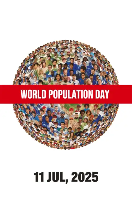 World Population Day Banner Transparent Background - Free Background Download