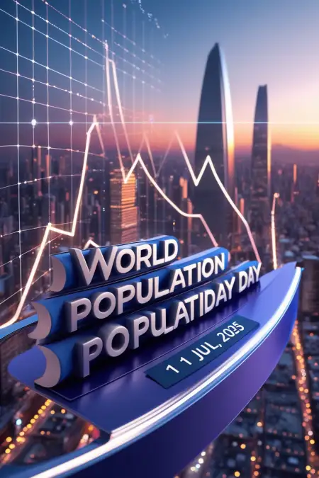 World Population Day Digital Flyer - Free World Population Day Download