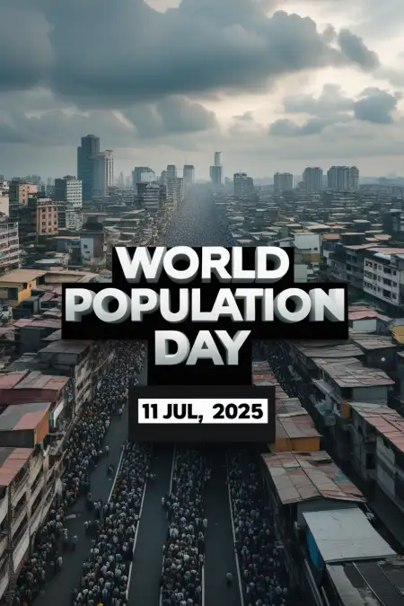 World Population Day Save Earth Message - Free World Population Day Download