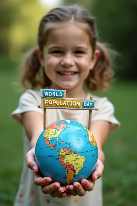 World Population Day Social Media Creative - Free World Population Day Download