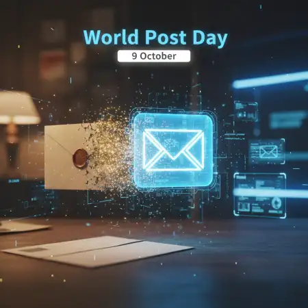 World Post Day 2025 Hd Images Download - Free World Post Day Download
