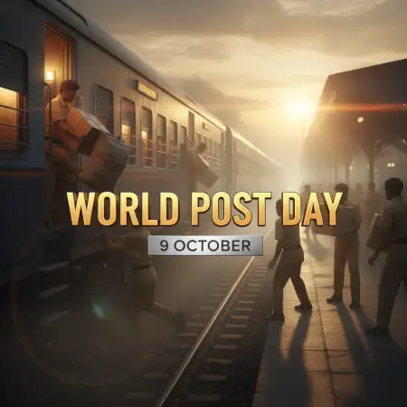 World Post Day Thank You Message To Postal Workers - Free World Post Day Download