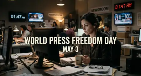 World Press Freedom Day 2026 Design Resources - Free World Press Freedom Day 2026 Download