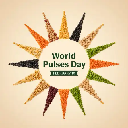 Free World Pulses Day Celebration Background Download